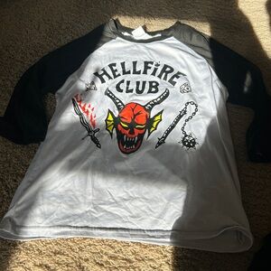 Stranger Things Hellfire Club 3/4 Sleeve